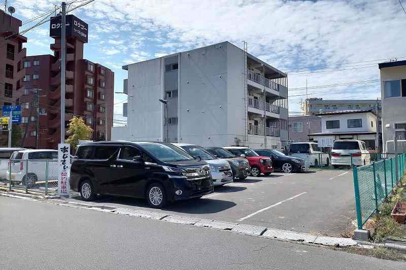 あじさい本店の契約駐車場