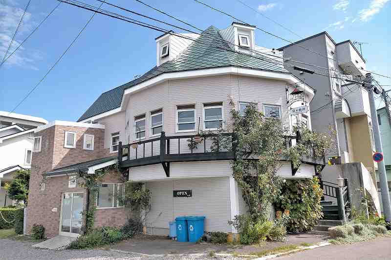 夏井珈琲ブリュッケの外観