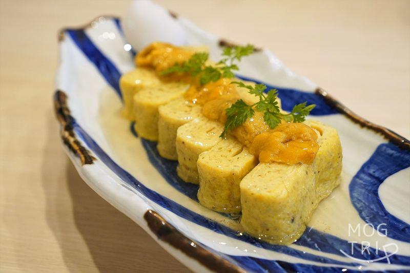 うにむらかみ函館駅店　うに乗せ玉子焼き