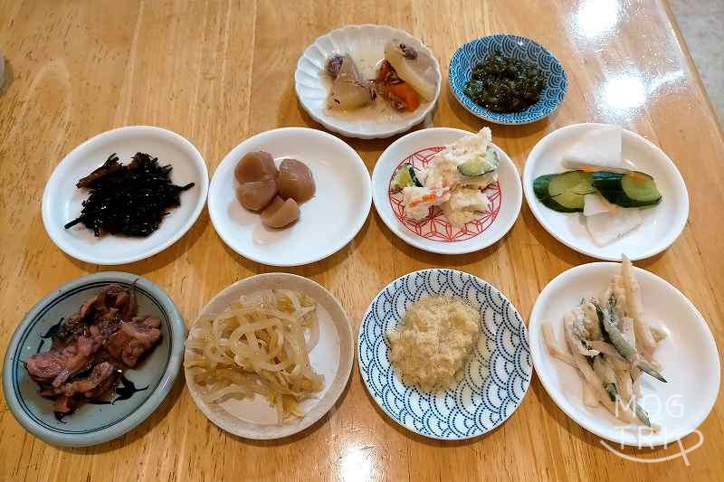 函館朝市「茶夢」小鉢