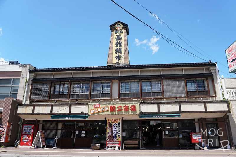 函館「二番館」のある駅二市場