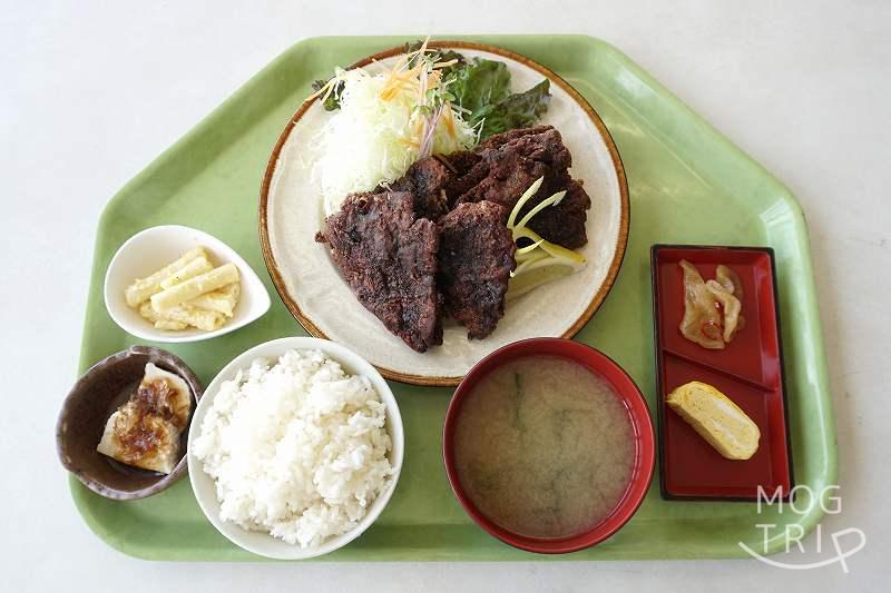 魚いち亭　鯨の竜田揚げ定食