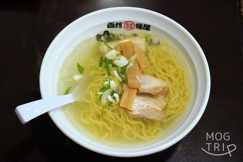 「函館麺屋ゆうみん」塩ラーメン