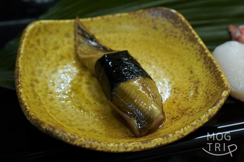 「すしの鮮昇」穴子の握り