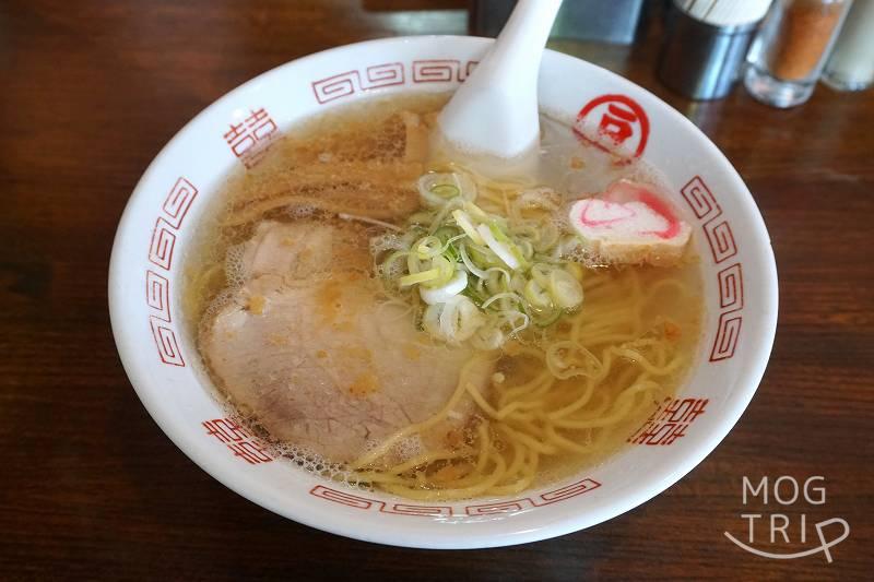 函館「新函館ラーメン マメさん」元祖マメさんラーメンしお