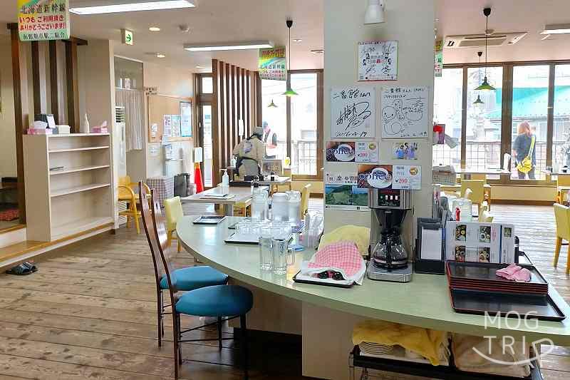 函館「二番館」店内の様子