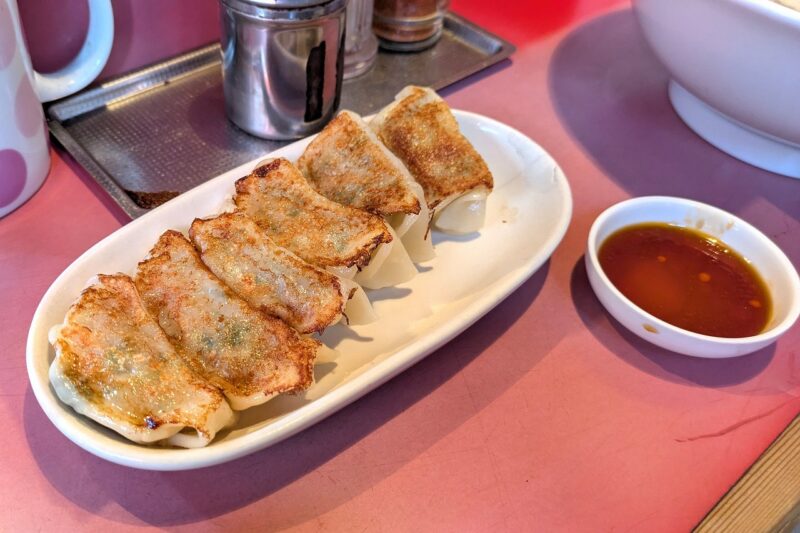 函館らーめん龍鳳の「大門ギョーザ（6ヶ）」