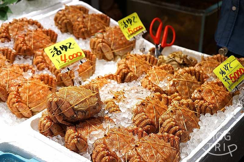 OMO5函館の「朝の自由市場 専門店めぐり」