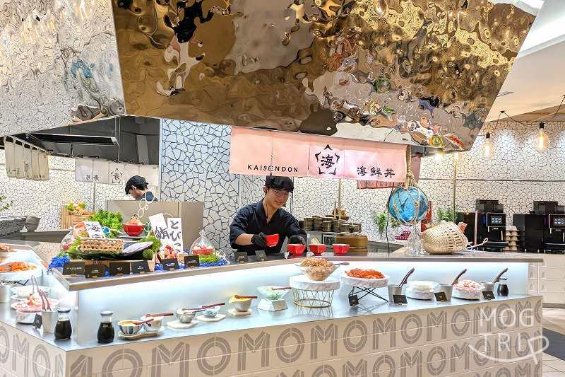 OMO5函館の「海鮮丼カウンター」